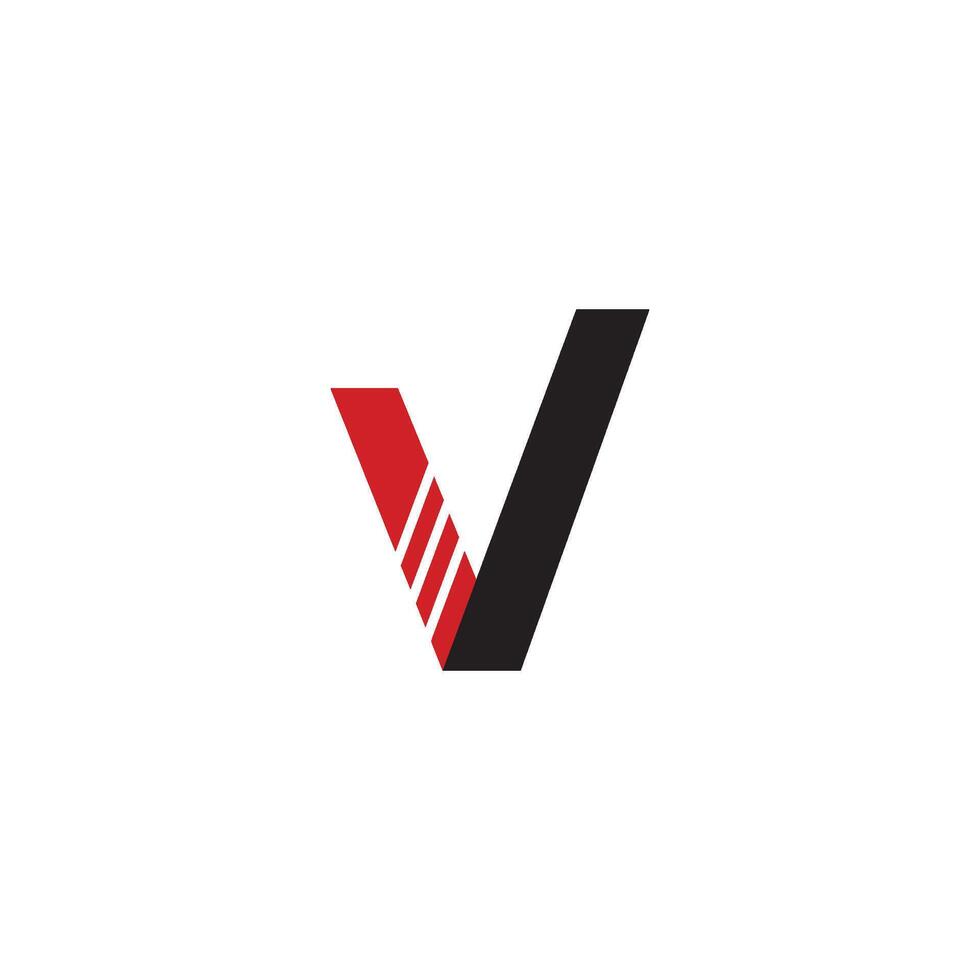V Letter Logo vector