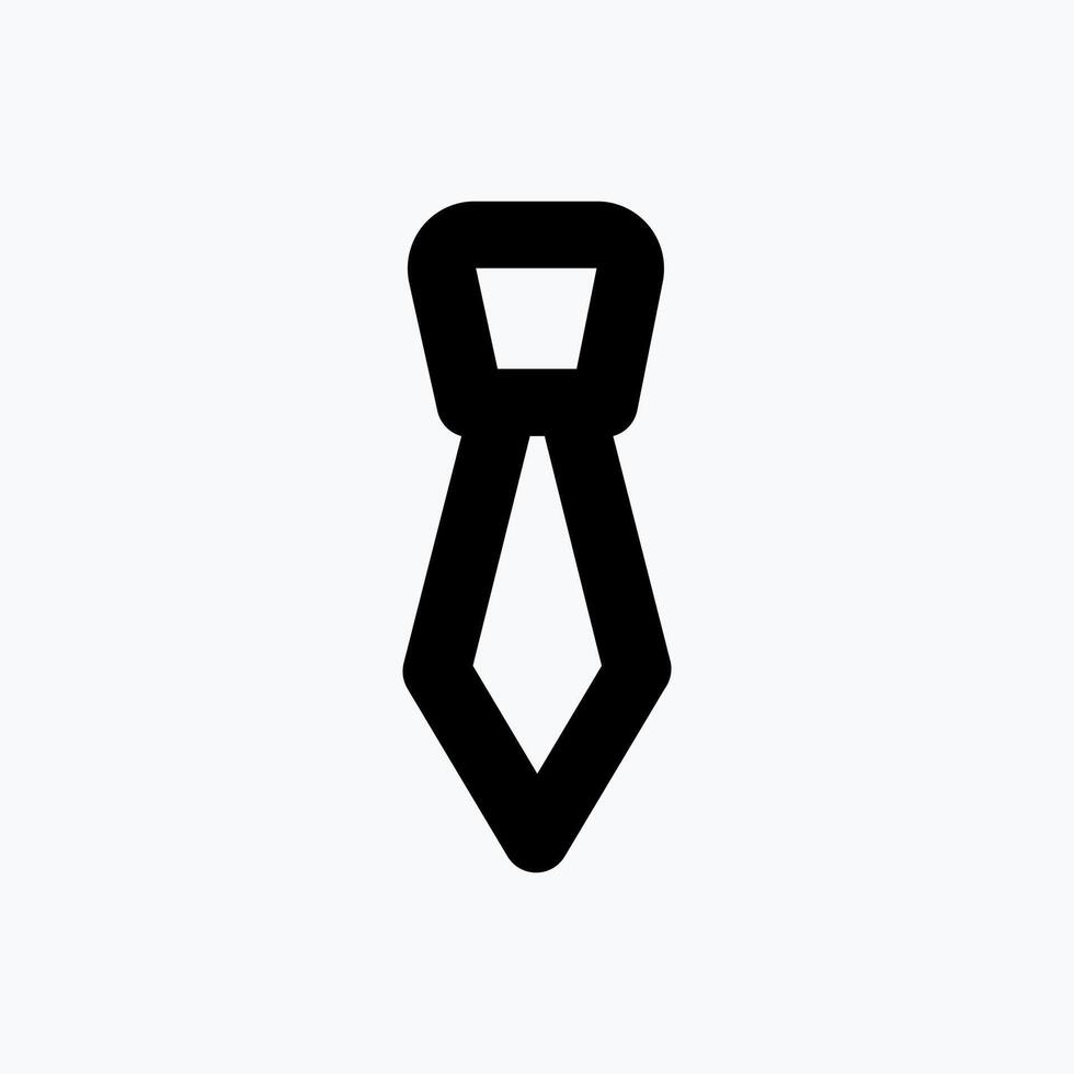 Tie Icon. Business Icon. Perfect for website mobile app presentation and any other projects. Icon design flat style vector