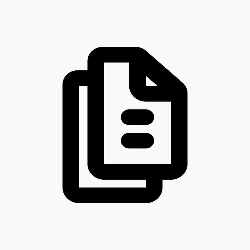 File Icon. Business Icon. Perfect for website mobile app presentation and any other projects. Icon design flat style vector