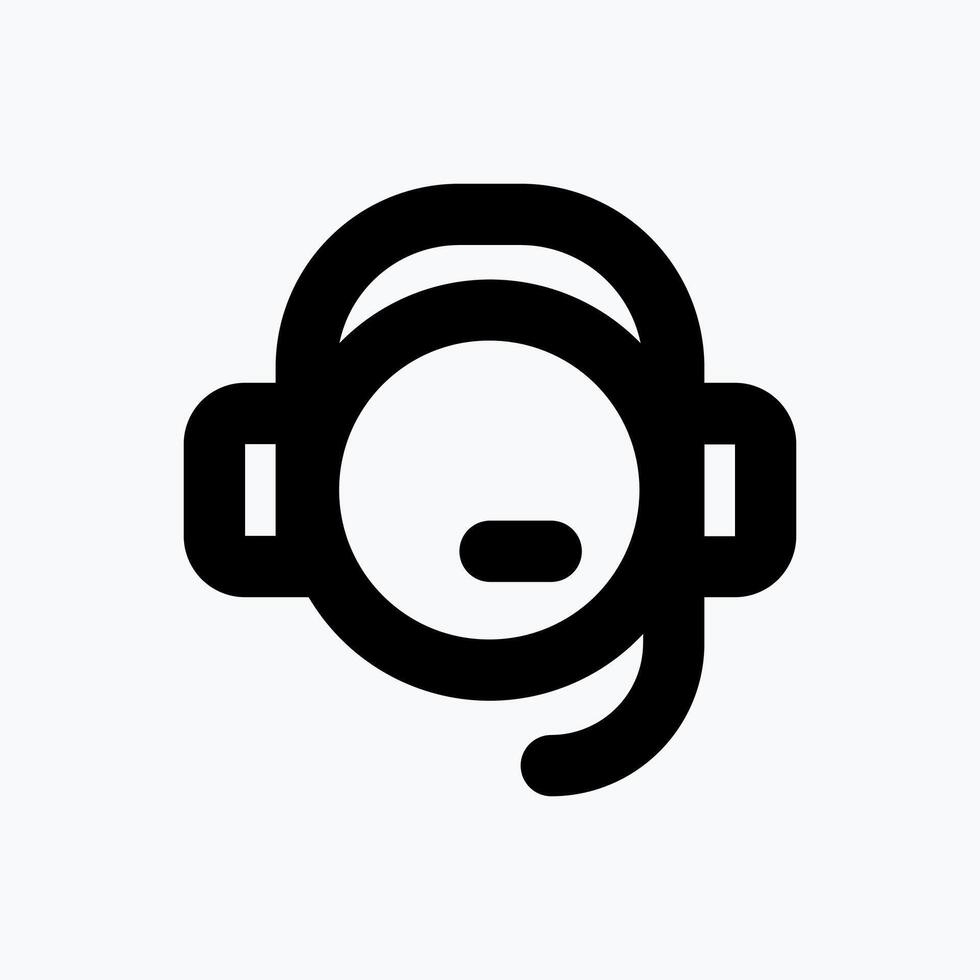 Customer Service Icon. Business Icon. Perfect for website mobile app presentation and any other projects. Icon design flat style vector