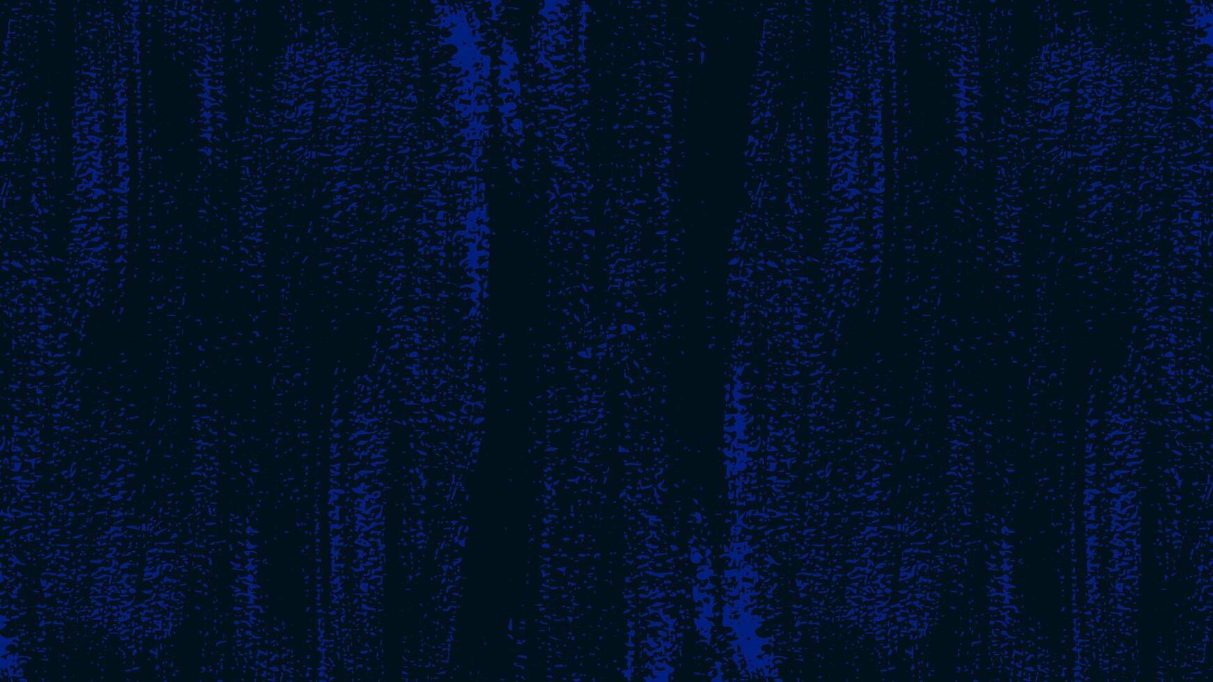 Grunge background of cement surface painted in uneven blue color. vector
