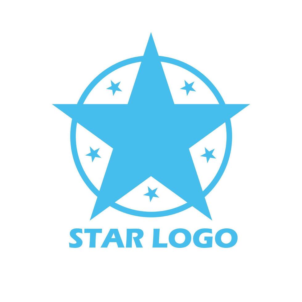 Star logo design vector