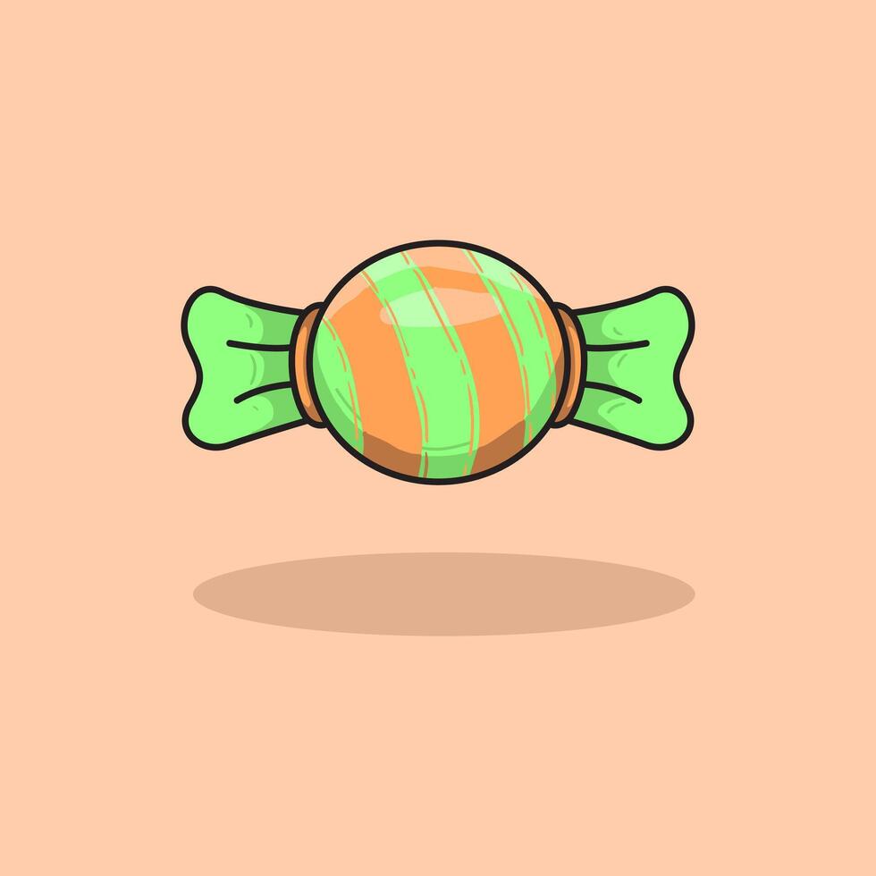 Sweet Colorful Lollipop Candy Icon design illustration and icon for website, digital and print vector
