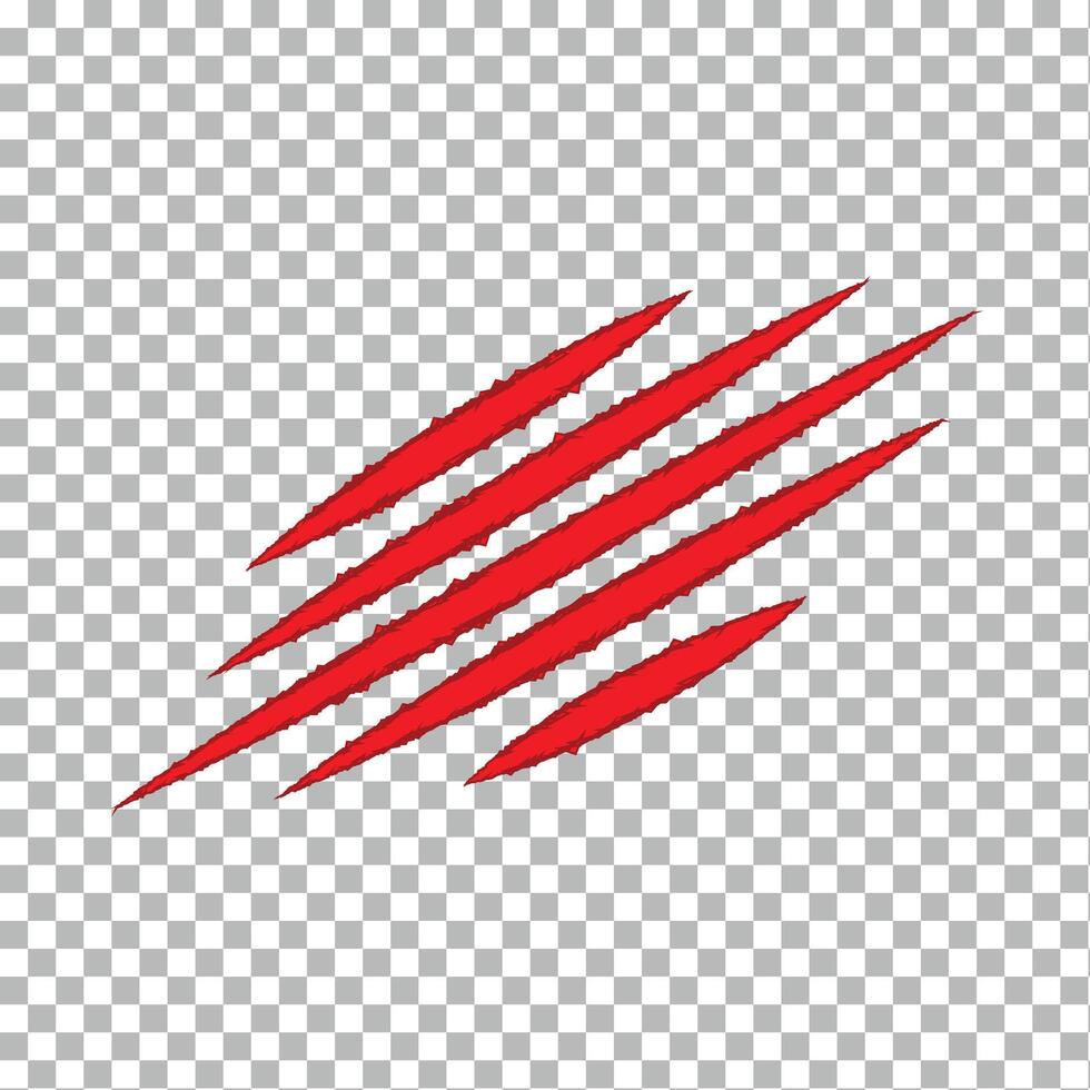 The red and black stripes on the side of the logo. Eps 10. vector