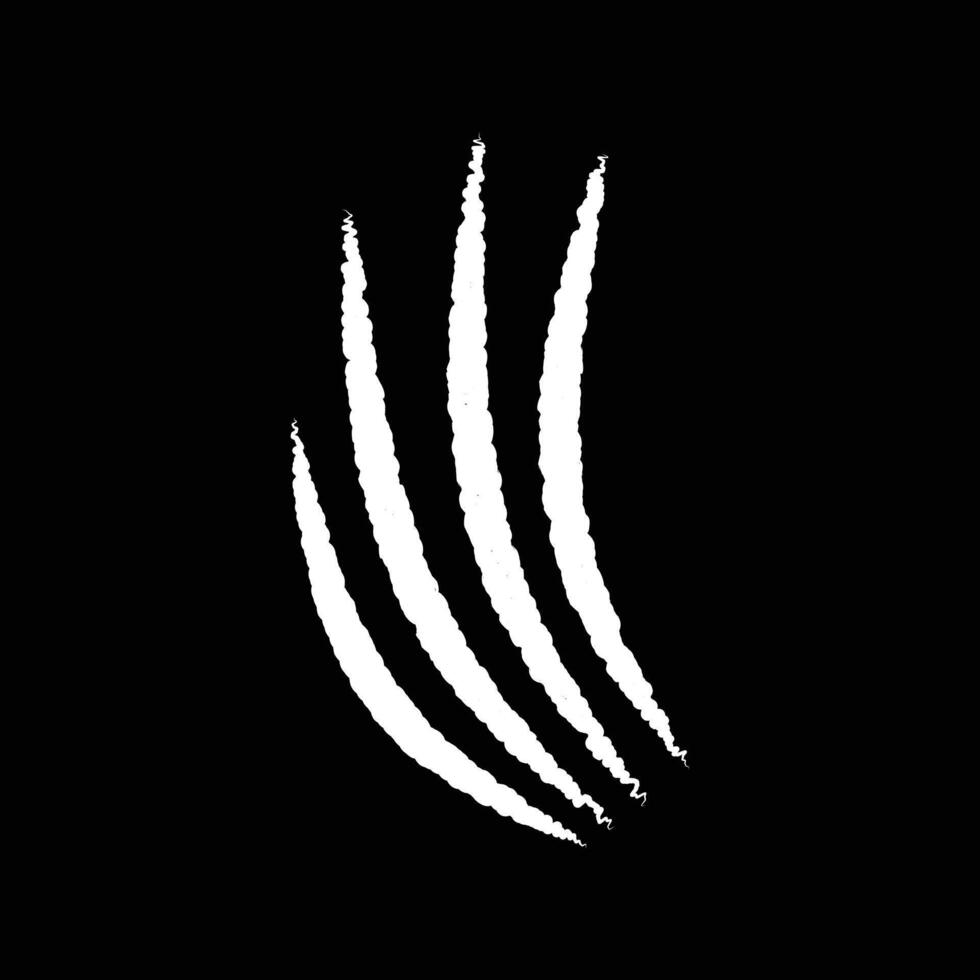 A black and white logo with a white hand vector