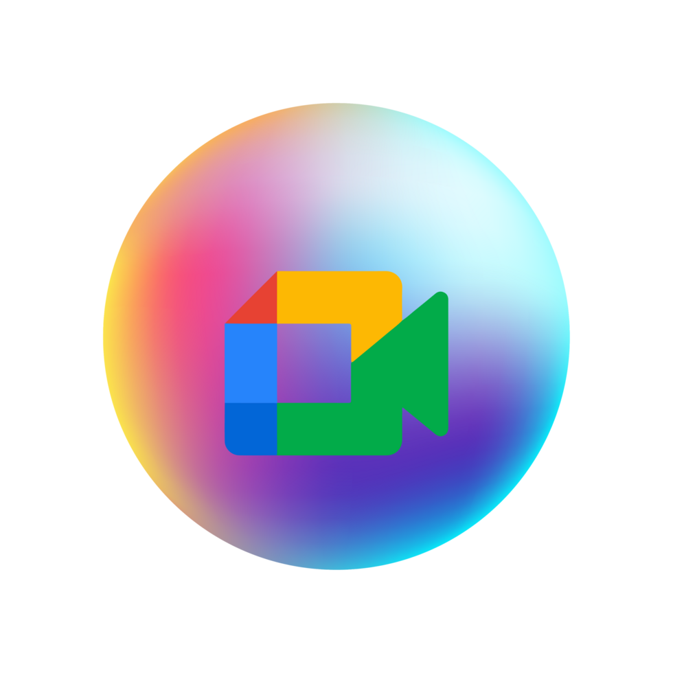 A colorful image of a camera with the google logo png