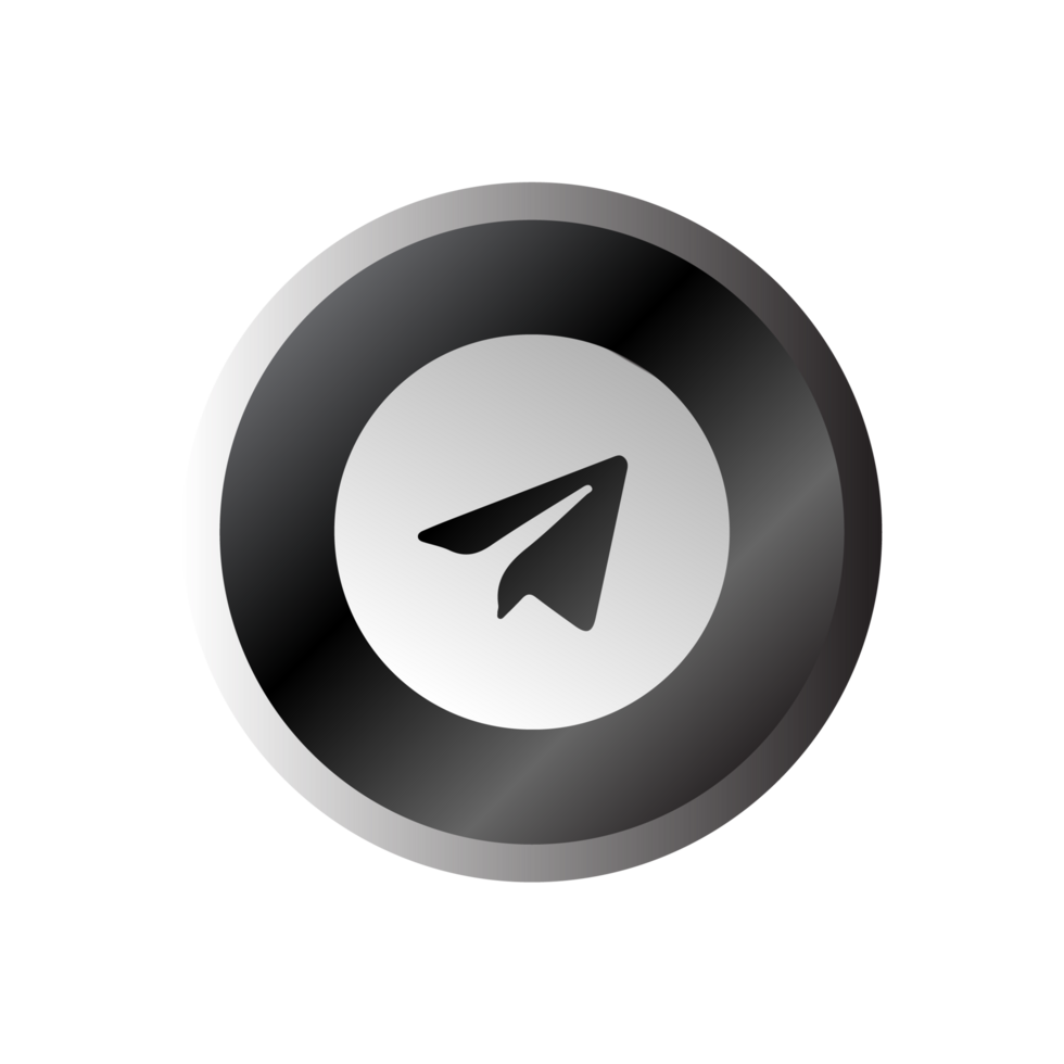 A flat and white image of a paper airplane icon png