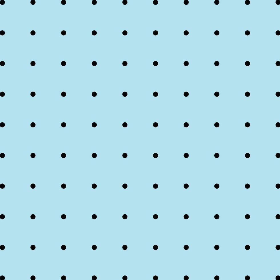 timeless black polka dot design background vector