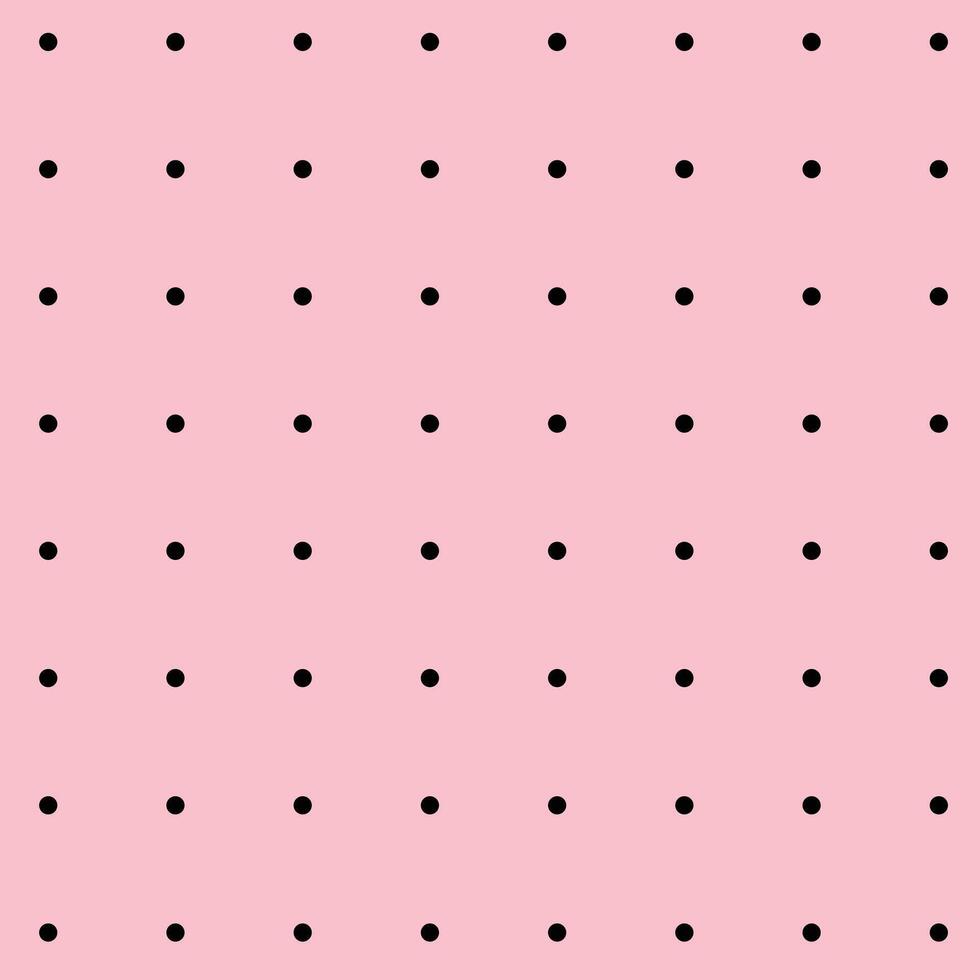 stylish dotted seamless texture in black vector