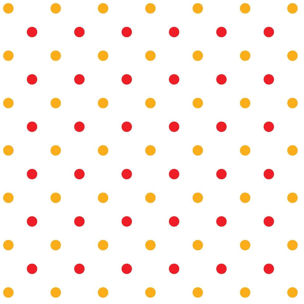 classic retro black polka dot seamless texture vector