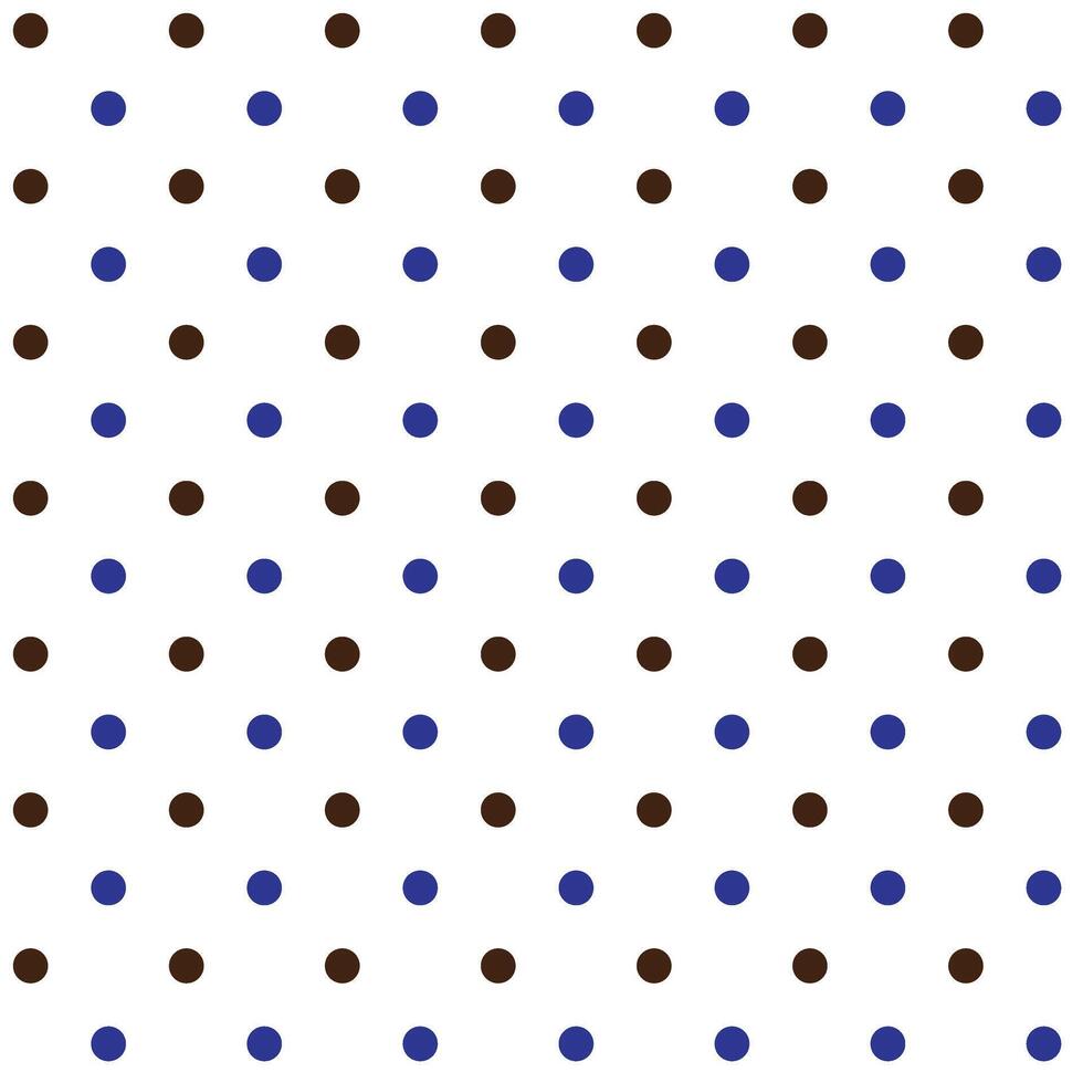trendy polka dot repeat design vector