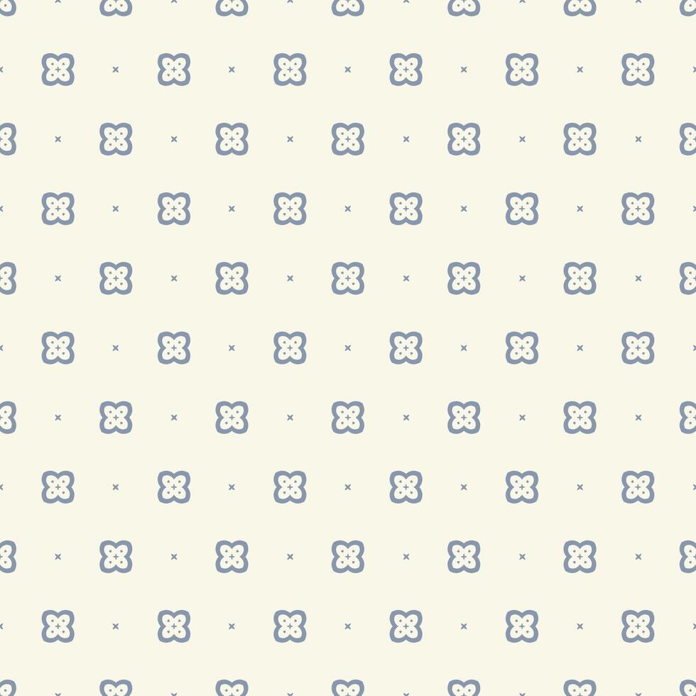 seamless minimalistic pattern.Simple background with floral shapes for fabrics, wallpapers, linen, nursery, stationery vector