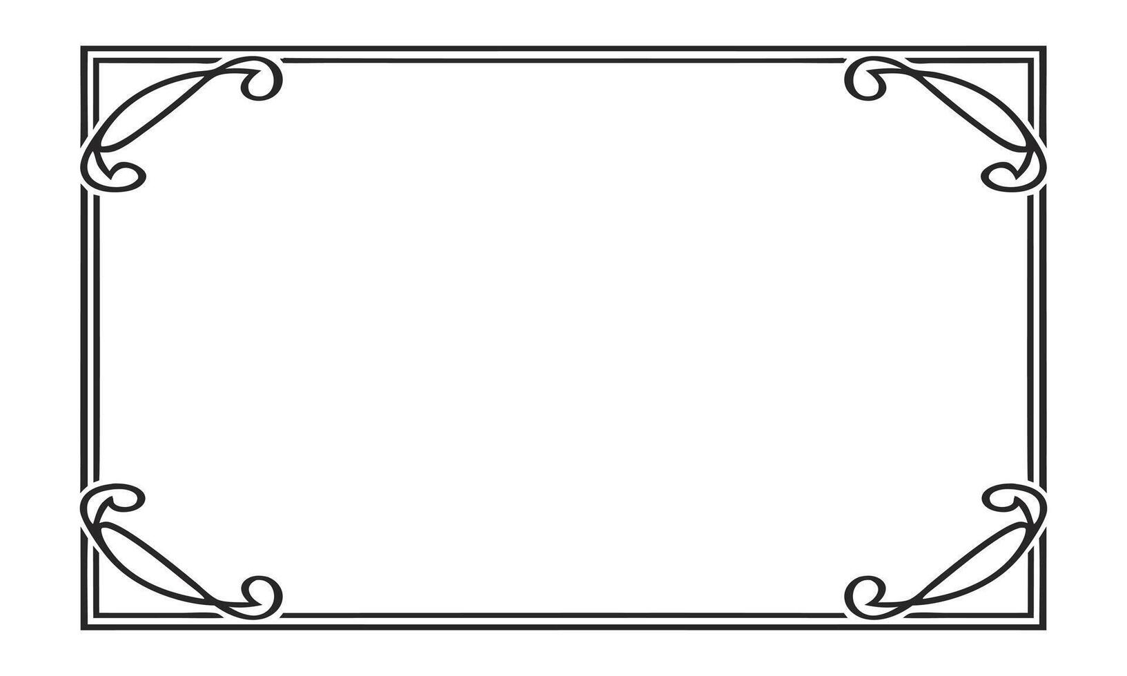 A vintage-style floral frame meets bold abstract art. vector
