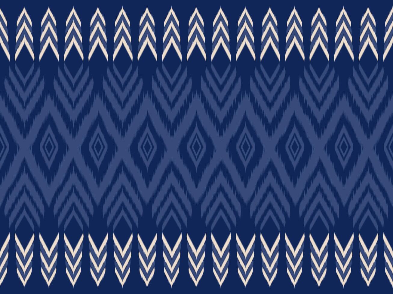 ikat ethnic pattern. ikat geometric ethnic pattern style. ikat pattern design for clothing, textile, wrapping, background, wallpaper, carpet, embroidery vector
