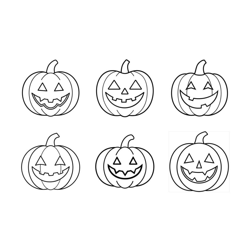 Jack-o-Lantern Design - Halloween Graphic Illustration vector