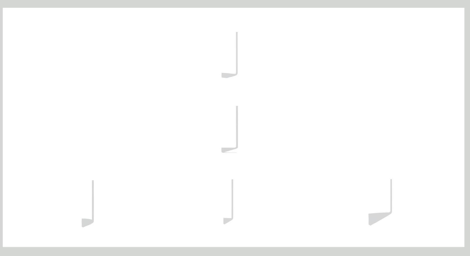 Blank frames representing an empty canvas for creativity and innovation in design projects vector