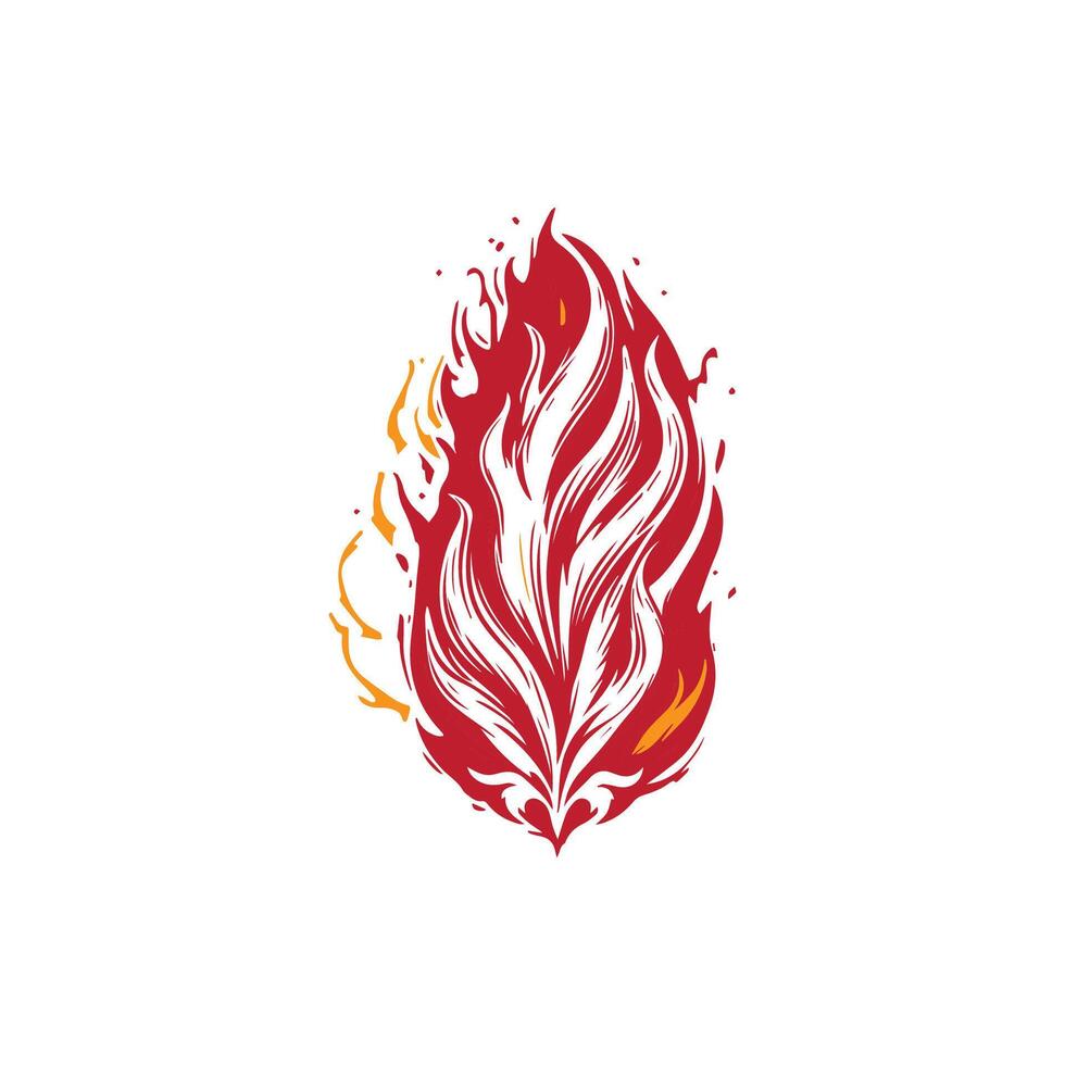 Watercolor Fire Icons Artistic and Dynamic vector