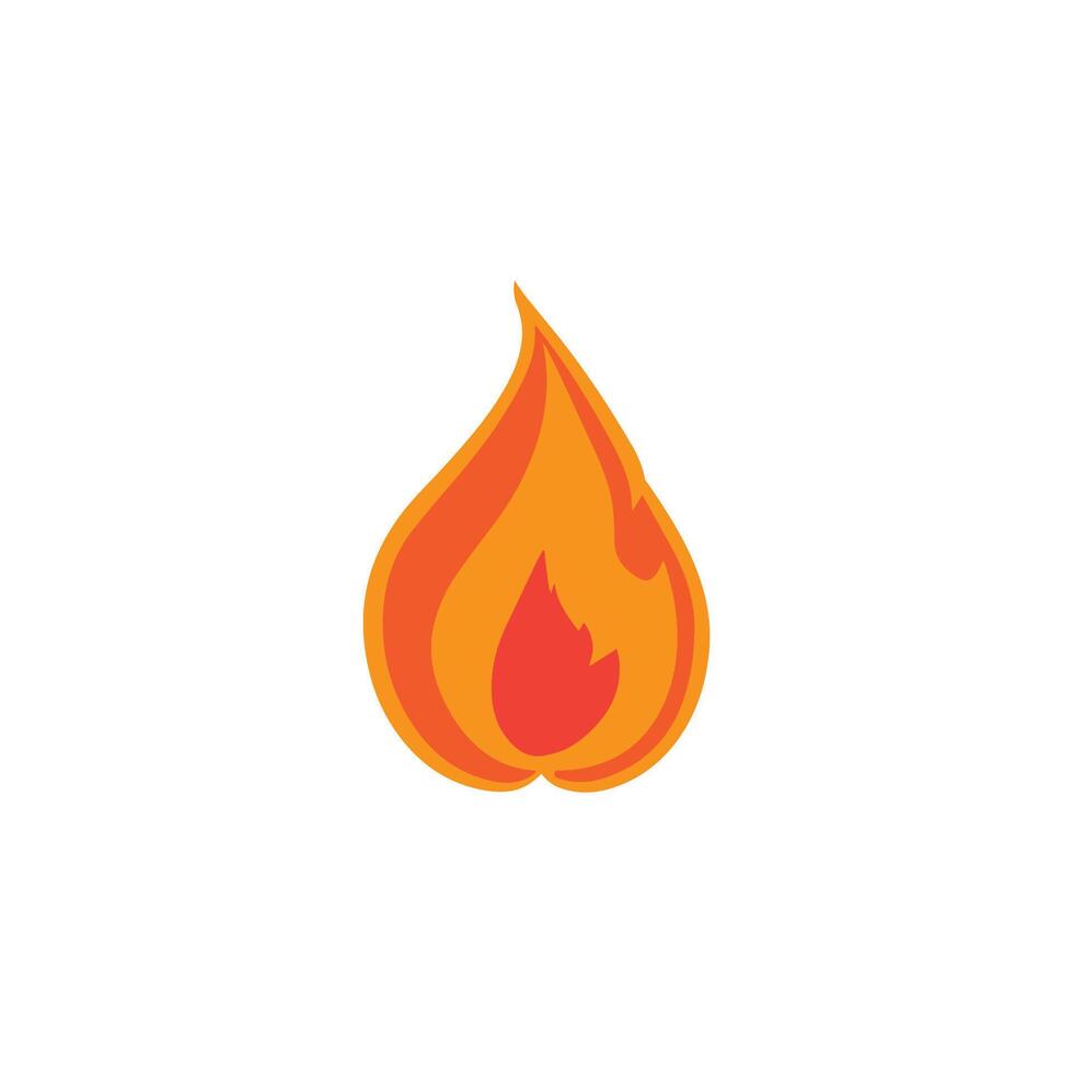Simple Outline Fire Icons Clean and Versatile vector