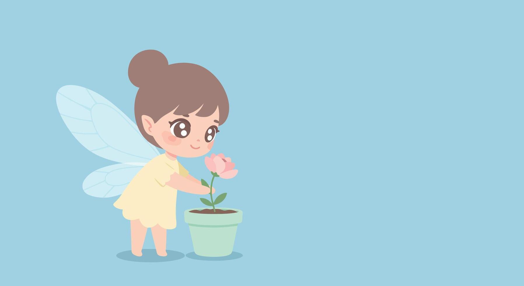 Cute unicorn and duck friendship scene in flat art style vector