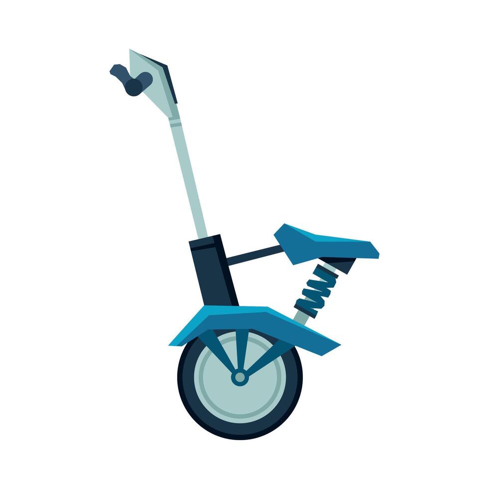 Modern Self Balancing Electric Gadget, Personal Alternative Vehicle Illustration vector