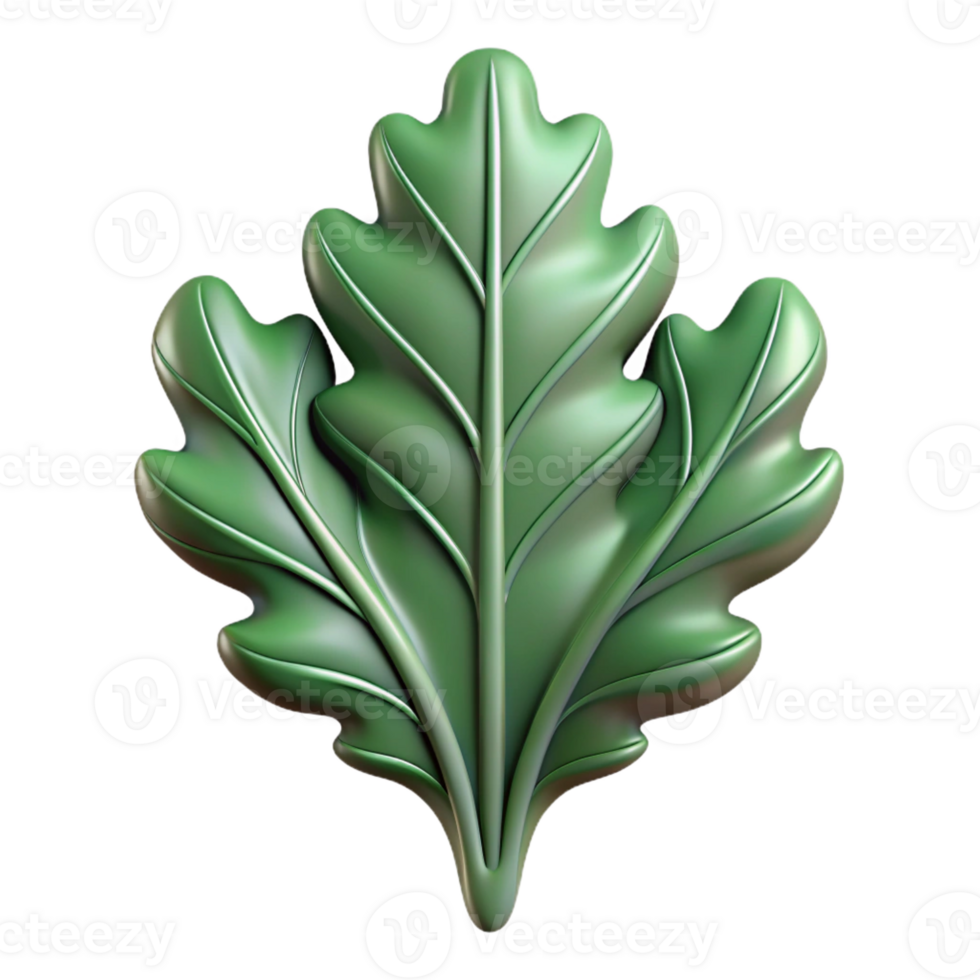 glorious unparalleled Ultra-detailed, concept art style isolated cutout of a single Art Nouveau stylized leaf, acanthus, intricate veins, flowing lines, with Transparent Background png