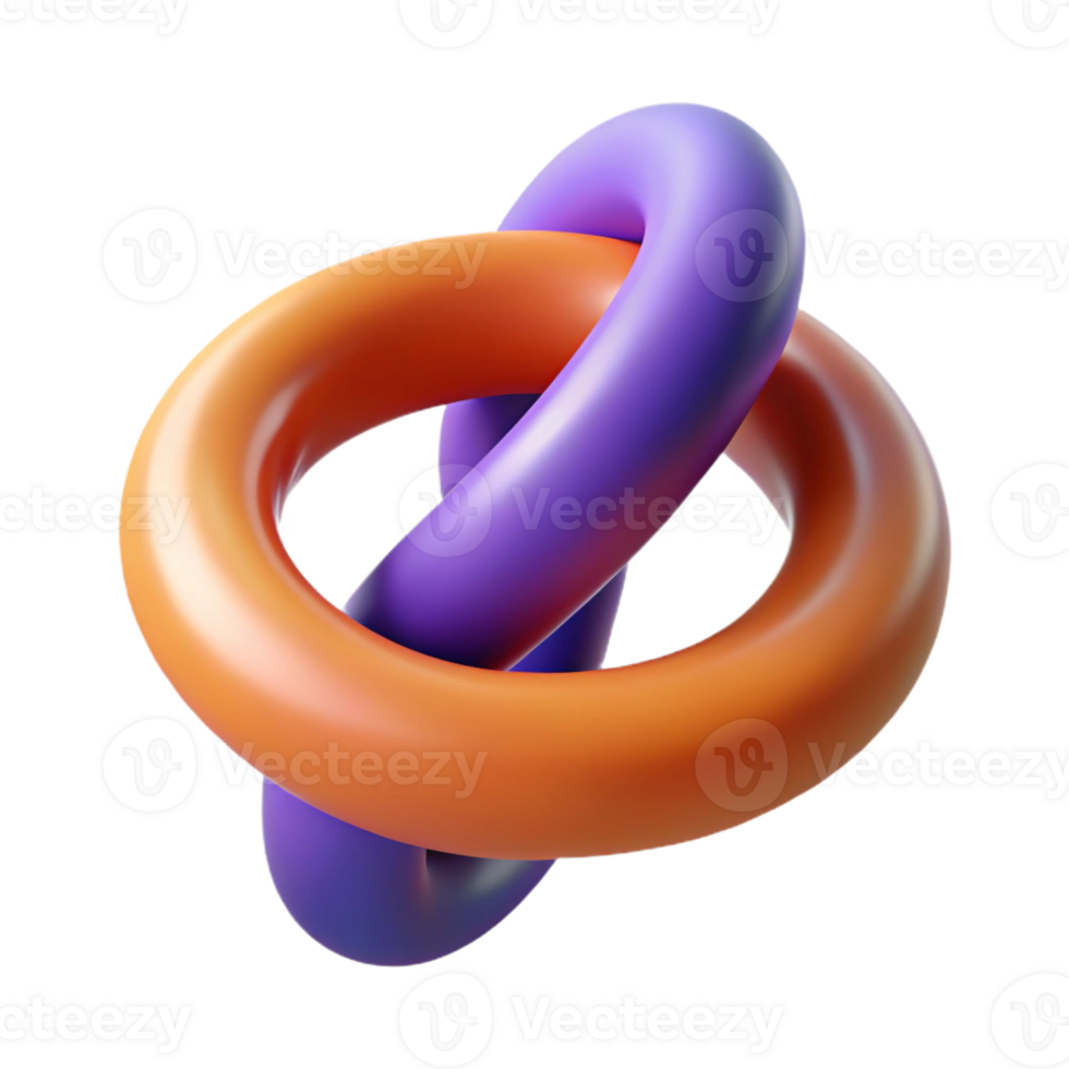 dramatic hypnotic Concept art style, hyper-specific isolated cutout of a single rubber band with Transparent Background fine detail png