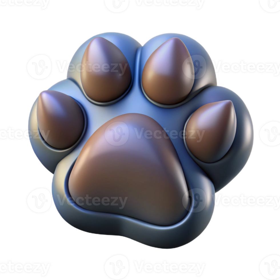 beautiful vintage Ultra-detailed, hyper-specific, isolated cutout of a single Cerberus paw, professional render, concept art style with Transparent Background sharp png