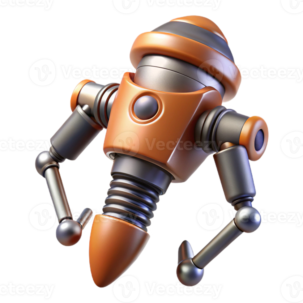 fascinating tranquil art deco Ultra-detailed, photorealistic isolated cutout of a biomechanical insect leg with hydraulic pistons with Transparent Background detailed png
