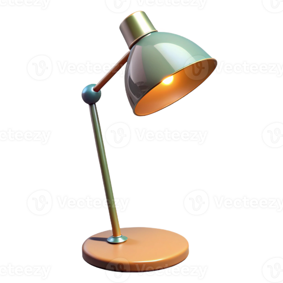 fascinating coveted Mid-century modern floor lamp, with Transparent Background png