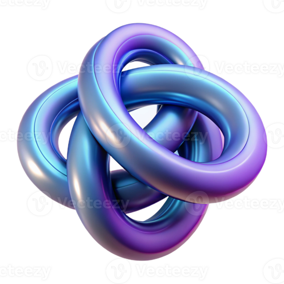 energetic alluring A complex knot of interconnected, glowing lines with Transparent Background impeccable png