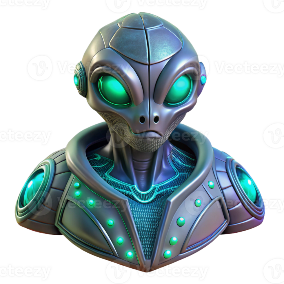 sought-after industrial Isolated cutout, concept art style, of a hyper-detailed alien artifact with glowing inscriptions with Transparent Background masterfully captured png
