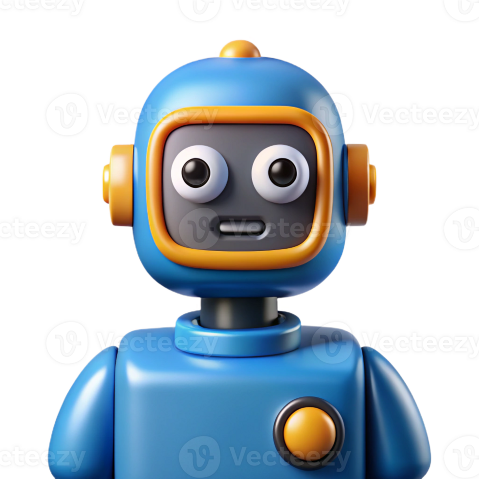 dynamic vibrant Robotics automation icon with Transparent Background elite png