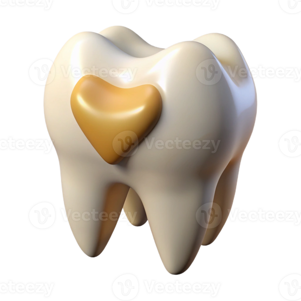 extraordinary unparalleled Isolated cutout, ultra-detailed professional render of a single chipped tooth from a troll with Transparent Background png