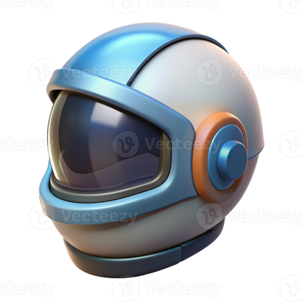 captivating whimsical vintage Concept art style, isolated cutout of a single, futuristic helmet, visor down with Transparent Background original png