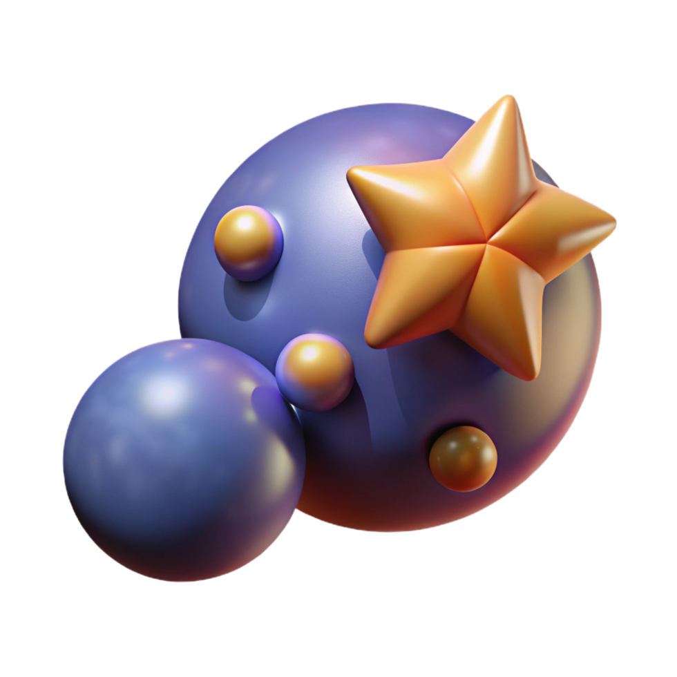 distinctive traditional Hyper-specific, photorealistic professional render of a single, binary star system, two stars orbiting each other with Transparent Background luxury png