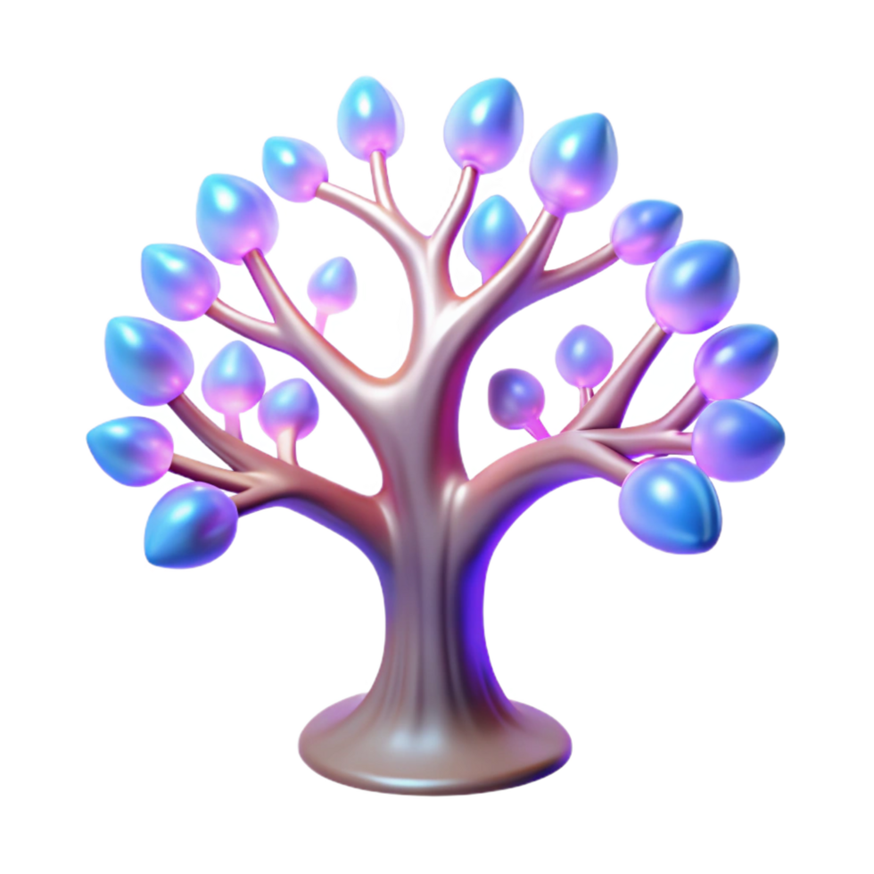 remarkable baroque Concept art style, isolated cutout of a single, stylized, human brain, composed entirely of interwoven tree branches with Transparent Background expertly shot png