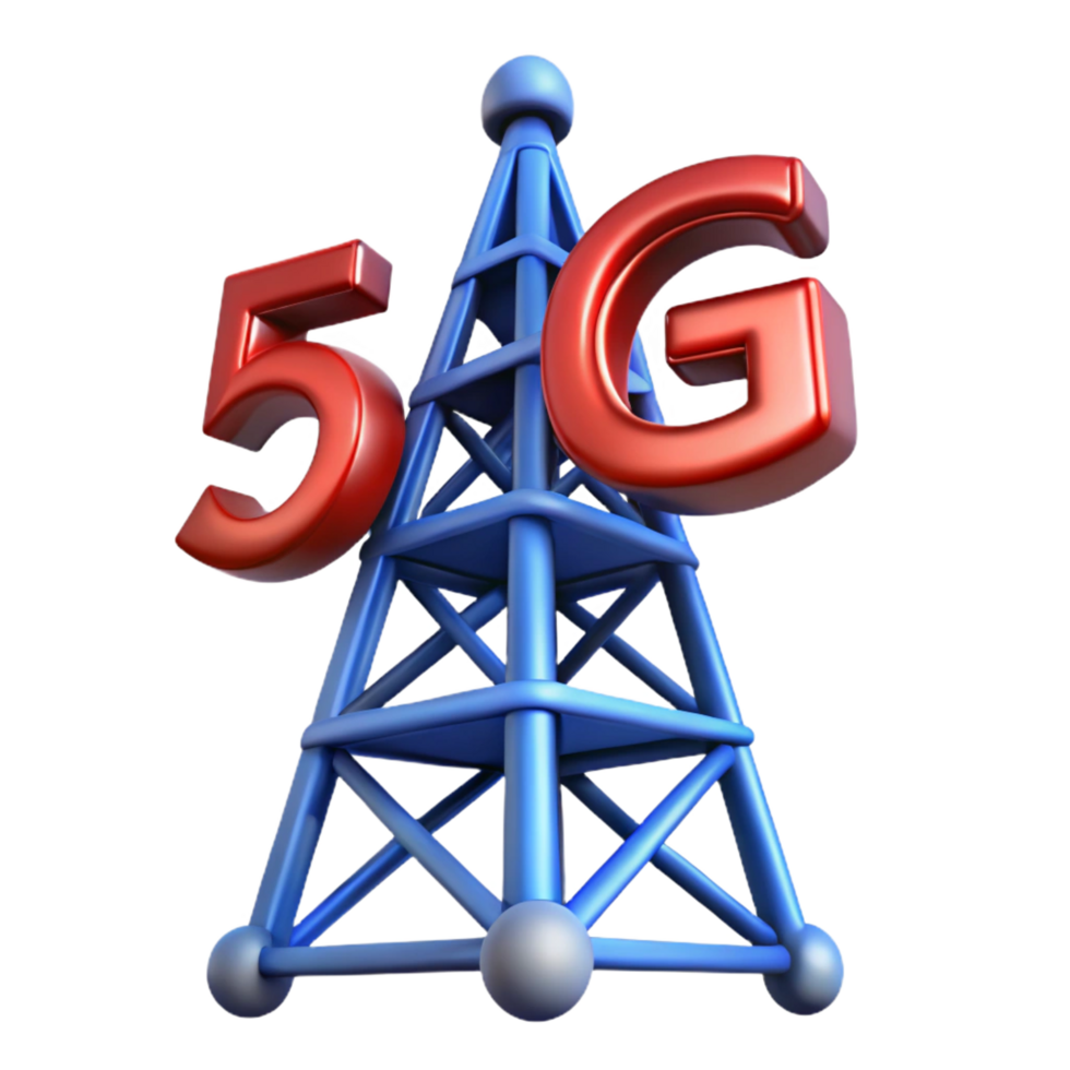 extraordinary unforgettable G cellular network tower with Transparent Background png