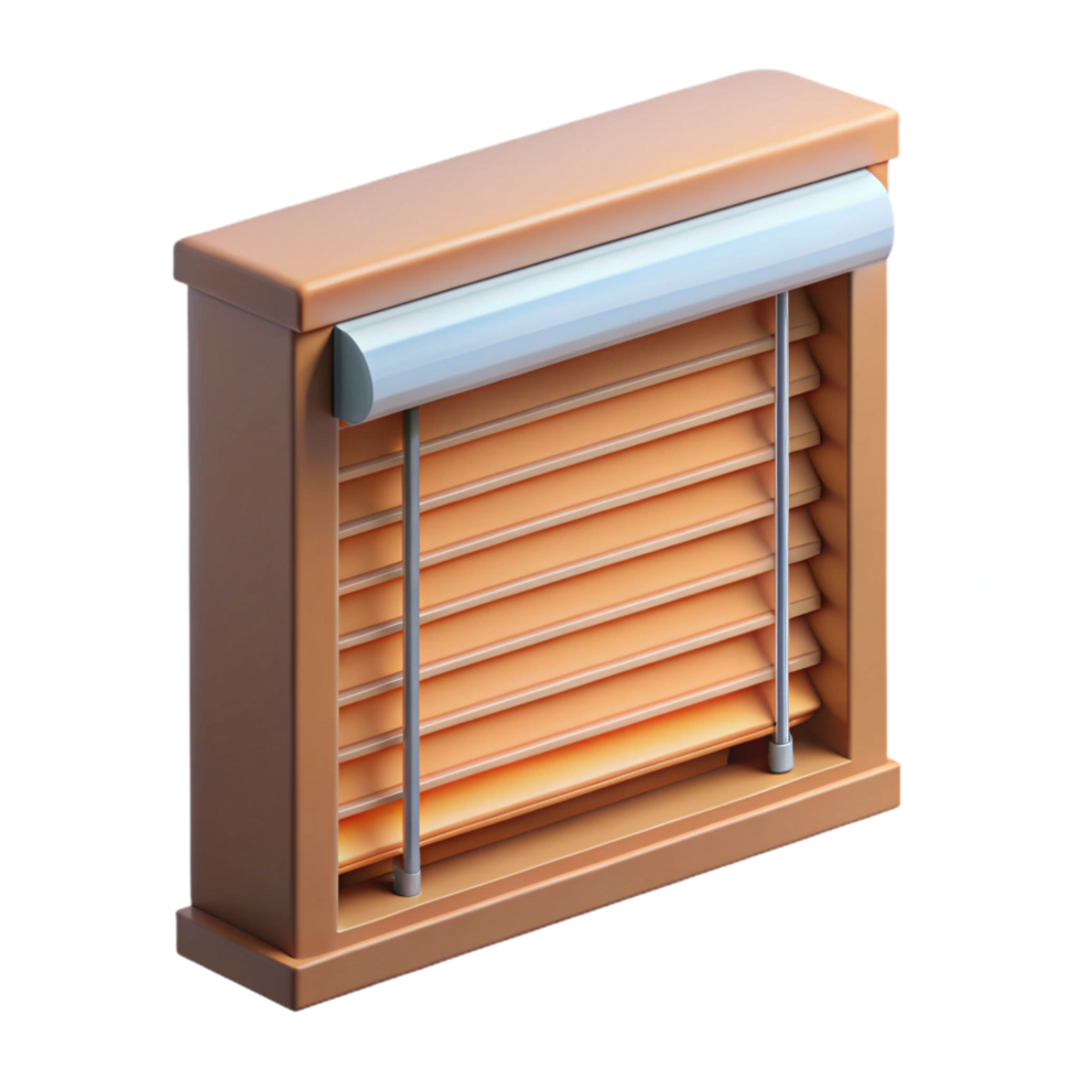 dreamy exquisite Window blind, Venetian, window covering with Transparent Background high resolution png