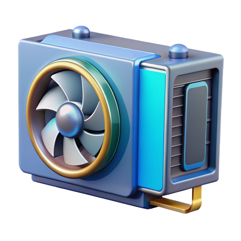 pristine peaceful industrial A graphics card, for a computer with Transparent Background masterfully captured png