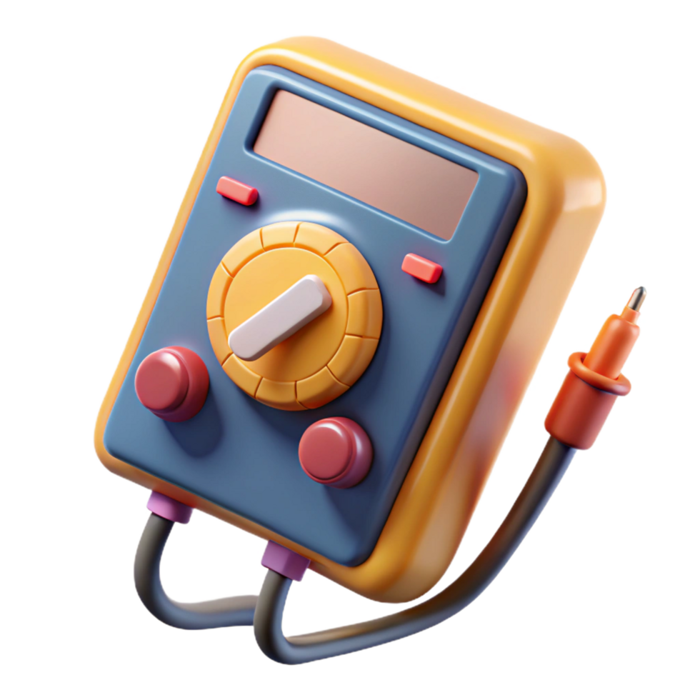 inspired geometric A multimeter displaying a voltage reading with Transparent Background ultra HD png