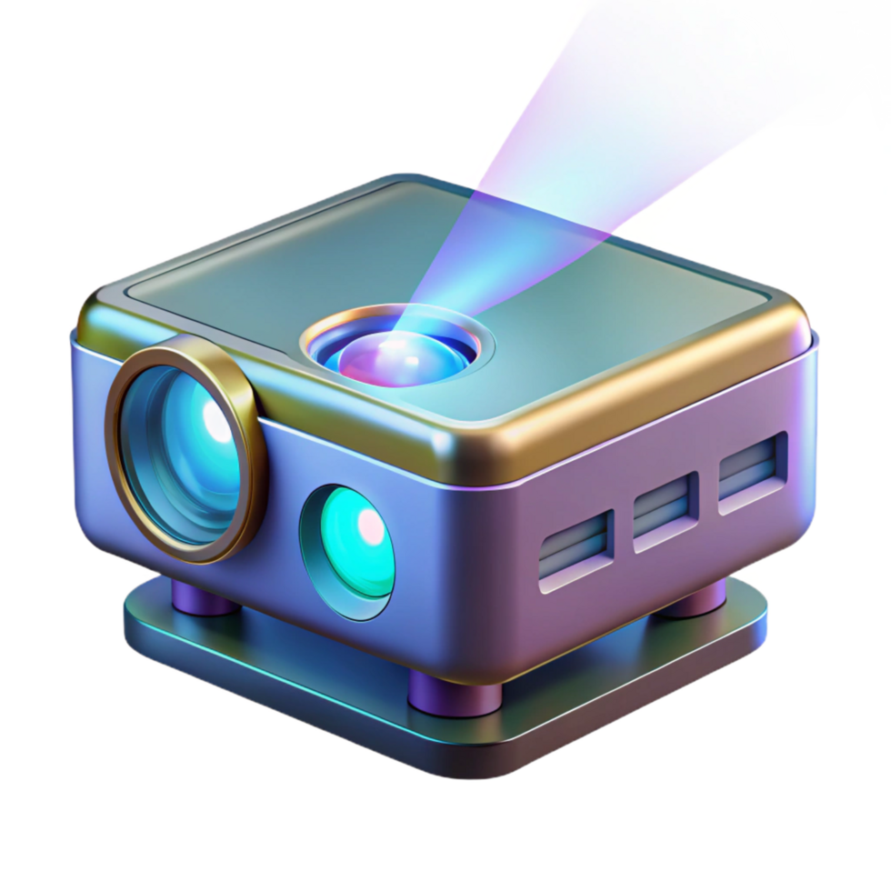 gorgeous exceptional Professional render, isolated cutout of a hyper-specific design for a retro-futuristic coffee maker with chrome finish and vacuum tubes with Transparent Background png