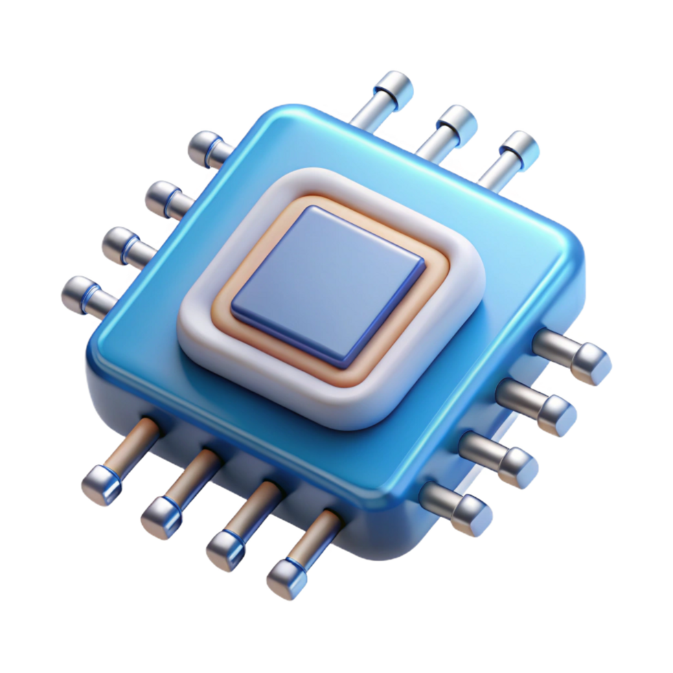 magnífico tropical microchip com intrincado circuitos com transparente fundo magistralmente capturado png