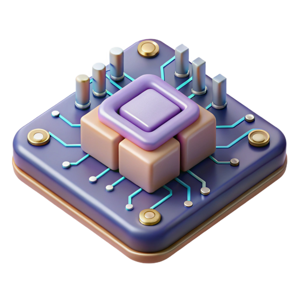 picturesque bohemian Hyper-specific, photorealistic render of a futuristic, flexible circuit board, intricate pathways visible Isolated cutout with Transparent Background elite png