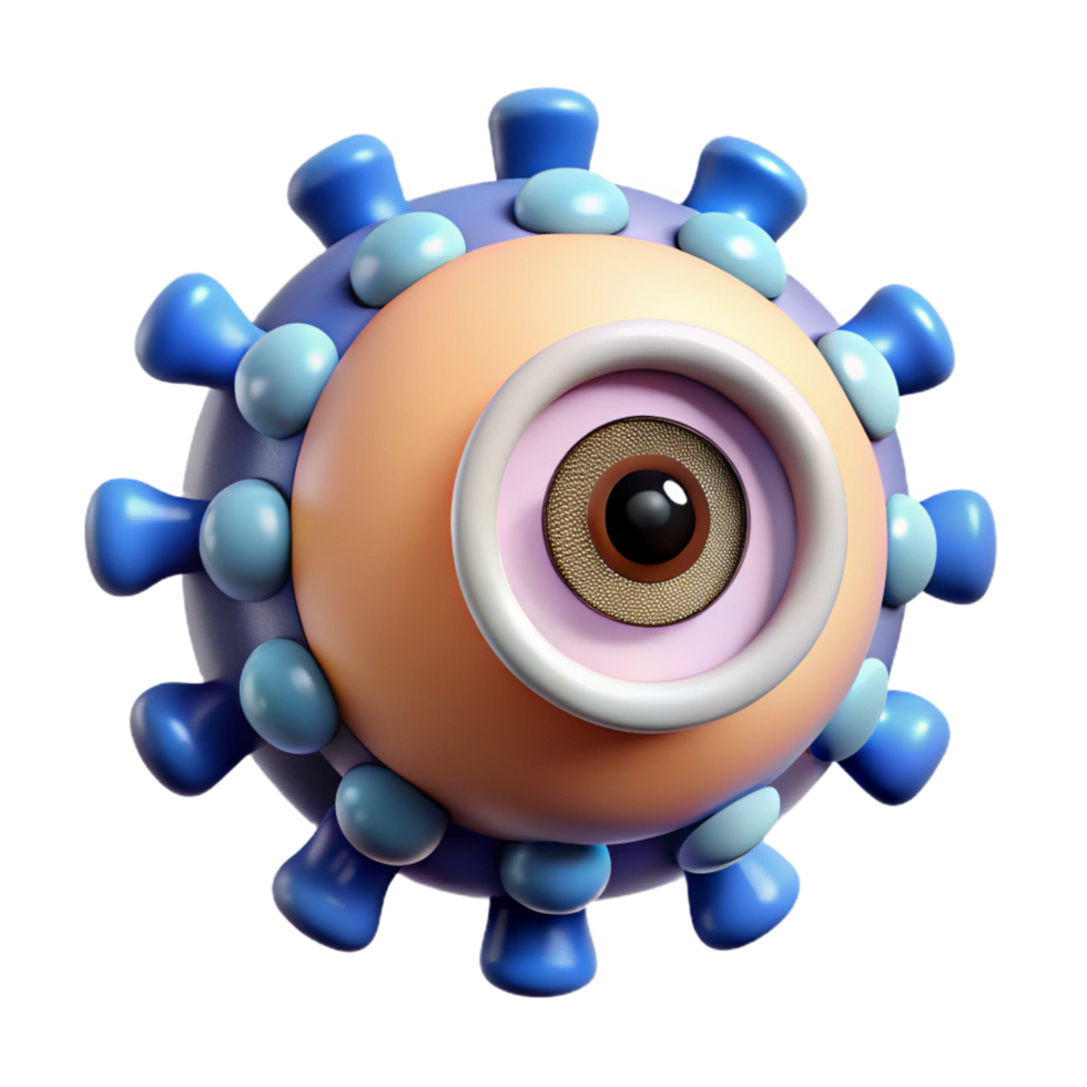 glorious nostalgic renaissance Ultra-detailed, professional render, concept art style of a levitating eyeball made of interconnected gears with Transparent Background ultra HD png