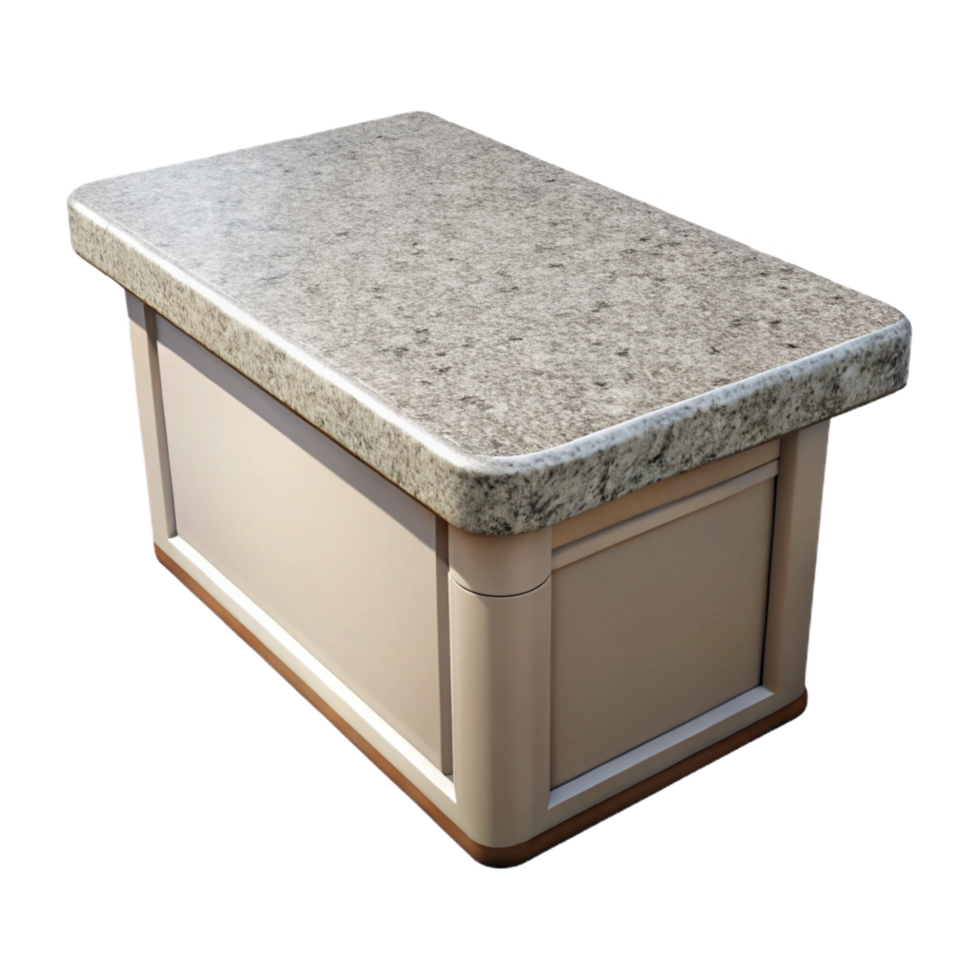 dramatic coveted Quartz countertop, engineered stone, kitchen design with Transparent Background png