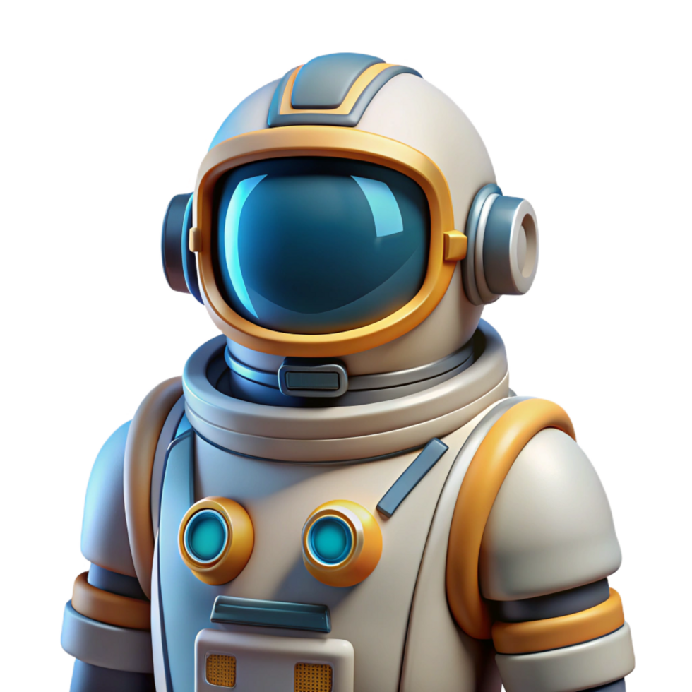 dramatic majestic Concept art style, ultra-detailed, isolated cutout of a single, futuristic astronaut spacesuit, featuring advanced life support systems with Transparent Background studio quality png