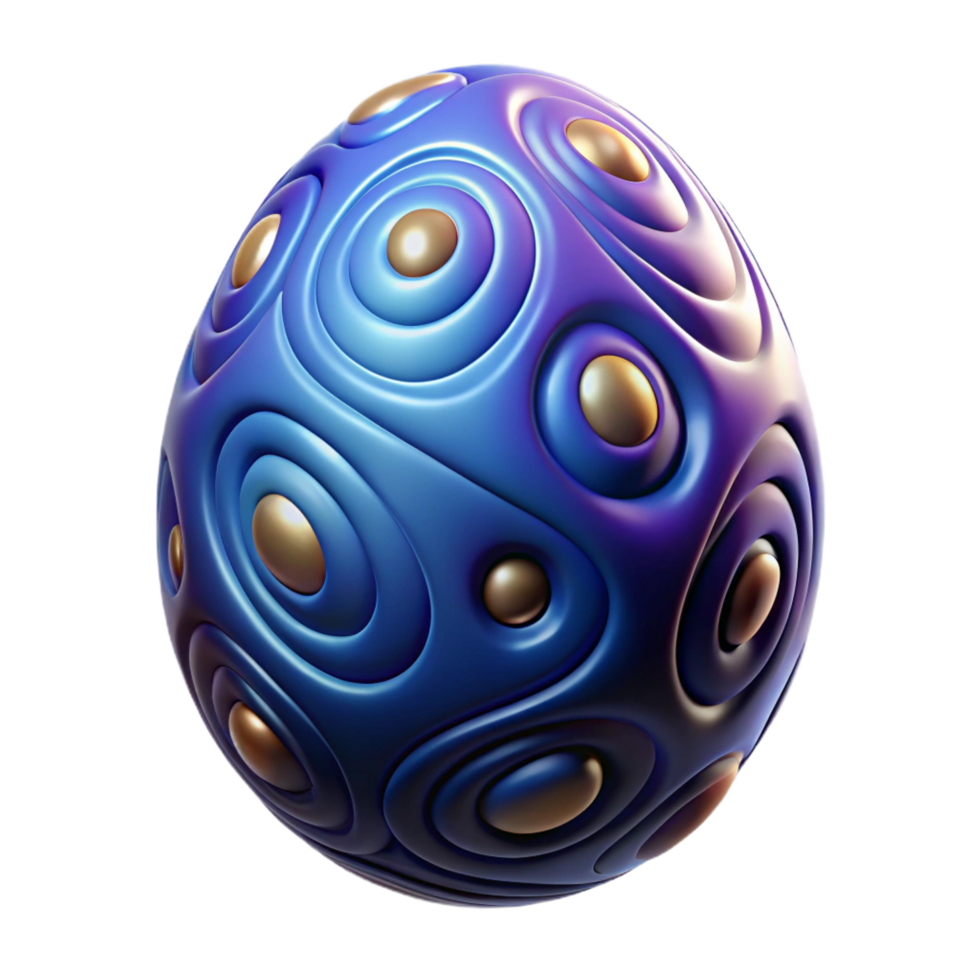 timeless elegant Ultra-detailed, concept art style, isolated cutout of a single, pulsating cosmic egg with swirling energy patterns, professional render with Transparent Background genuine png