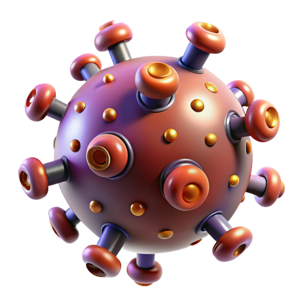 coveted urban Medical nanobot swarm with microscopic detail and glowing particles with Transparent Background flawless png