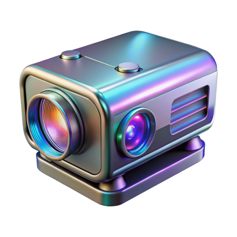 glorious renaissance Photorealistic, ultra-detailed, professional render, isolated cutout of a futuristic, holographic projector emitting a complex pattern with Transparent Background top-tier png