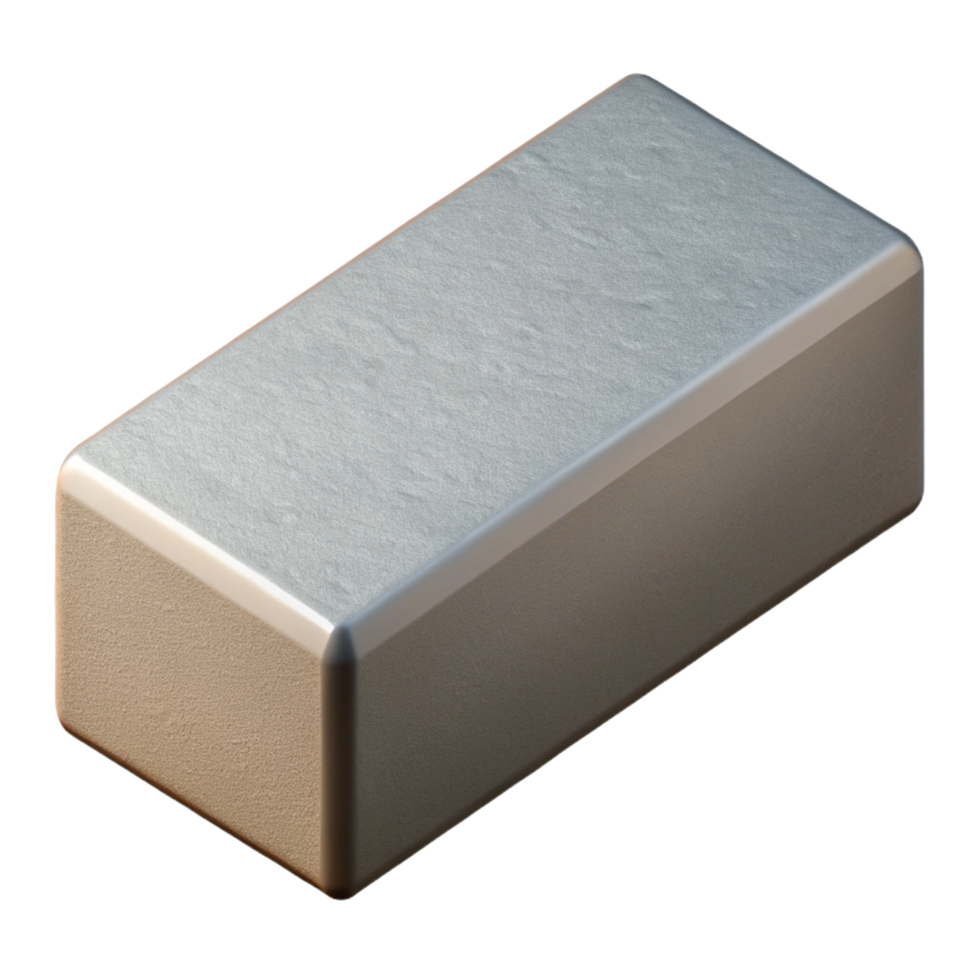 serene bohemian Hyper-specific, professional render of a single, concrete brick, standard size with Transparent Background ultra HD png